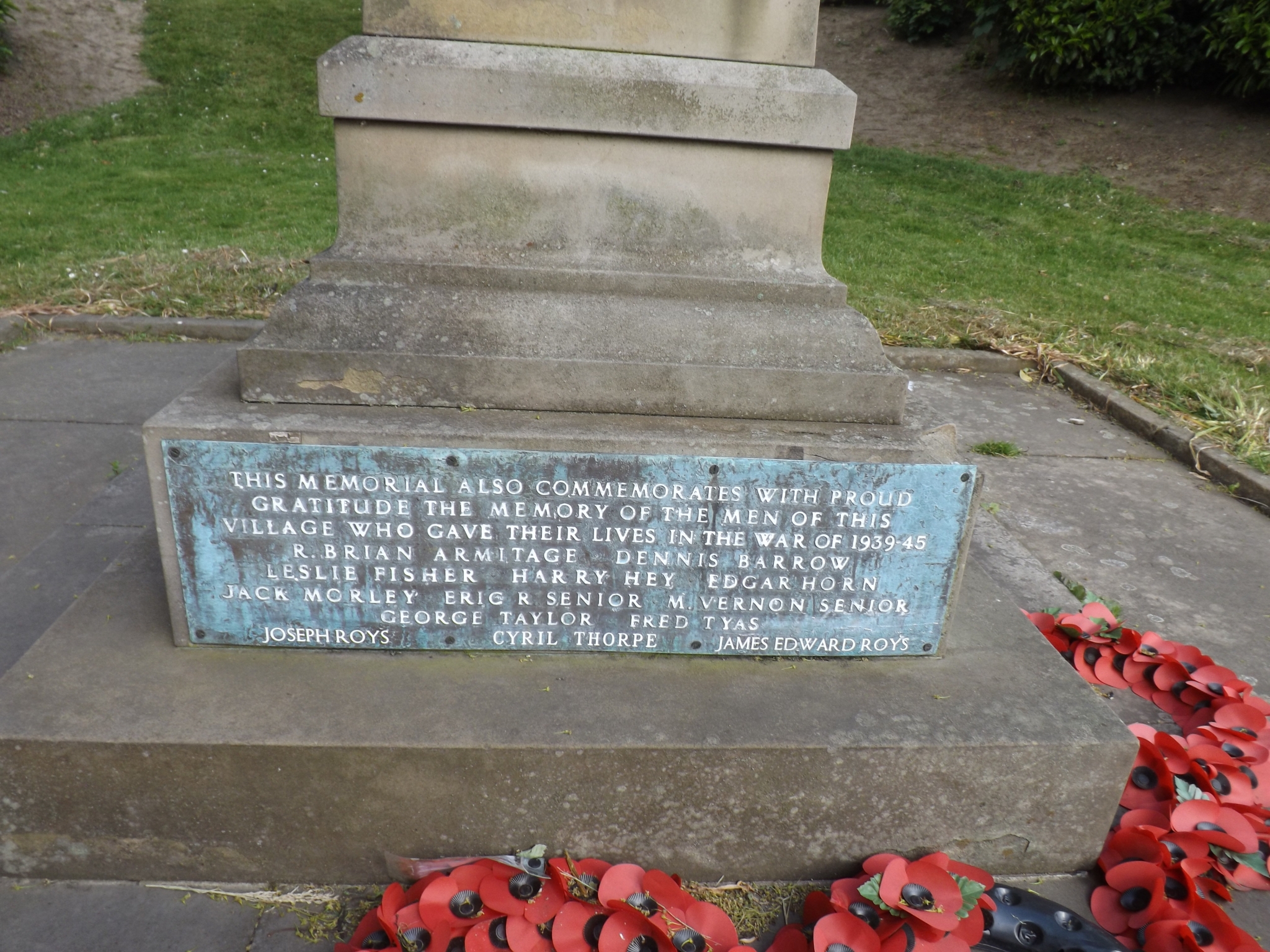 Skelmanthorpe War Memorials Online